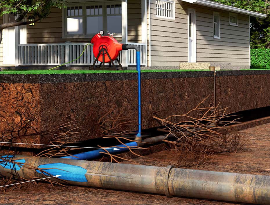 burst pipe repair process