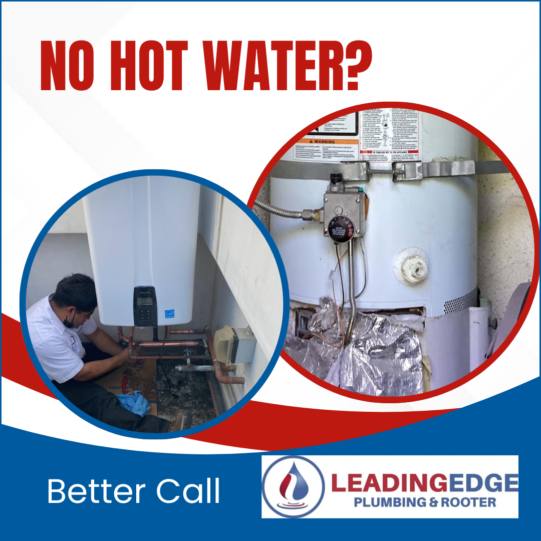 tank and tankless water heaters